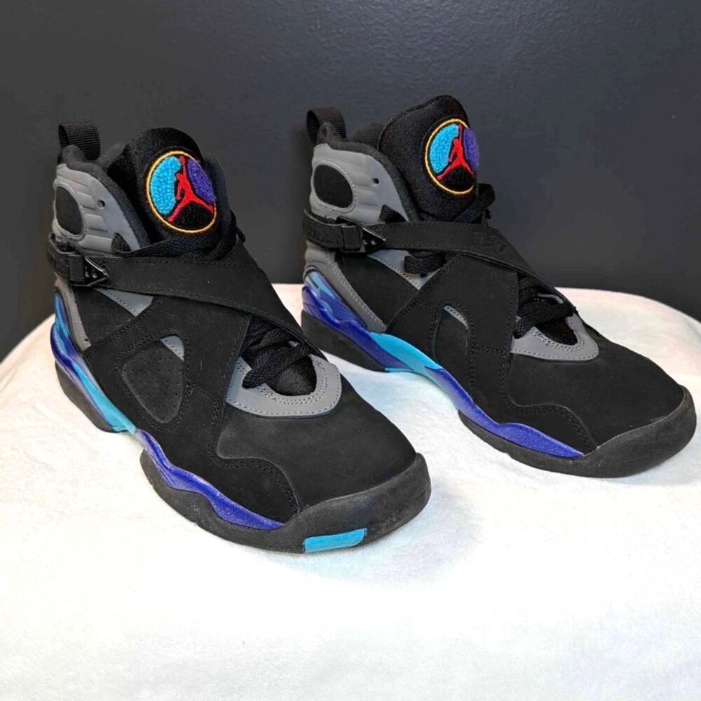 Air Jordan 8 Retro BG “Aqua” (2015) – 305368-025 | 7Y